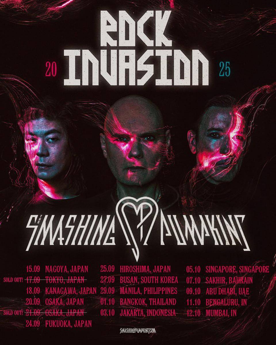 konser The Smashing Pumpkins – Rock Invasion (instagram.com/smashing pumpkins)