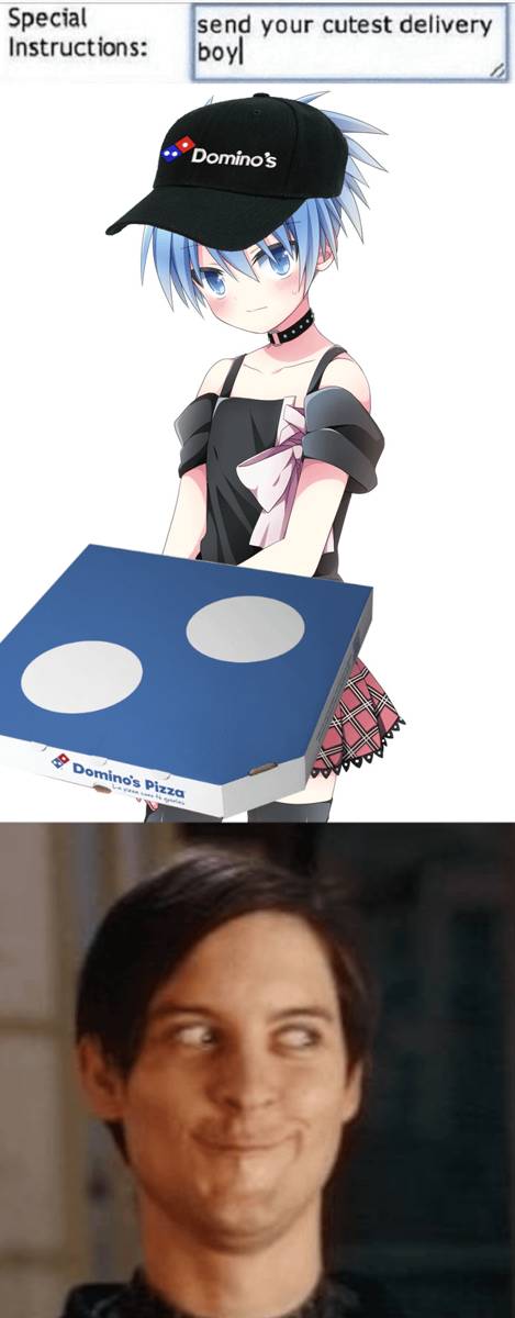 meme anime tentang jasa pengiriman