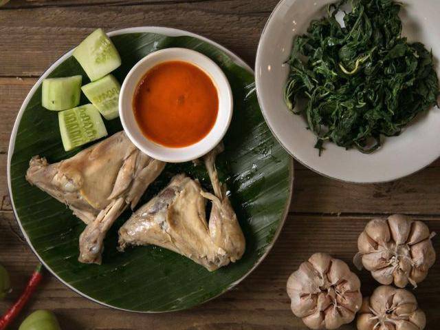 menu makanan ayam pop di restoran Sederhana Pondok Indah (restoransederhana.id)