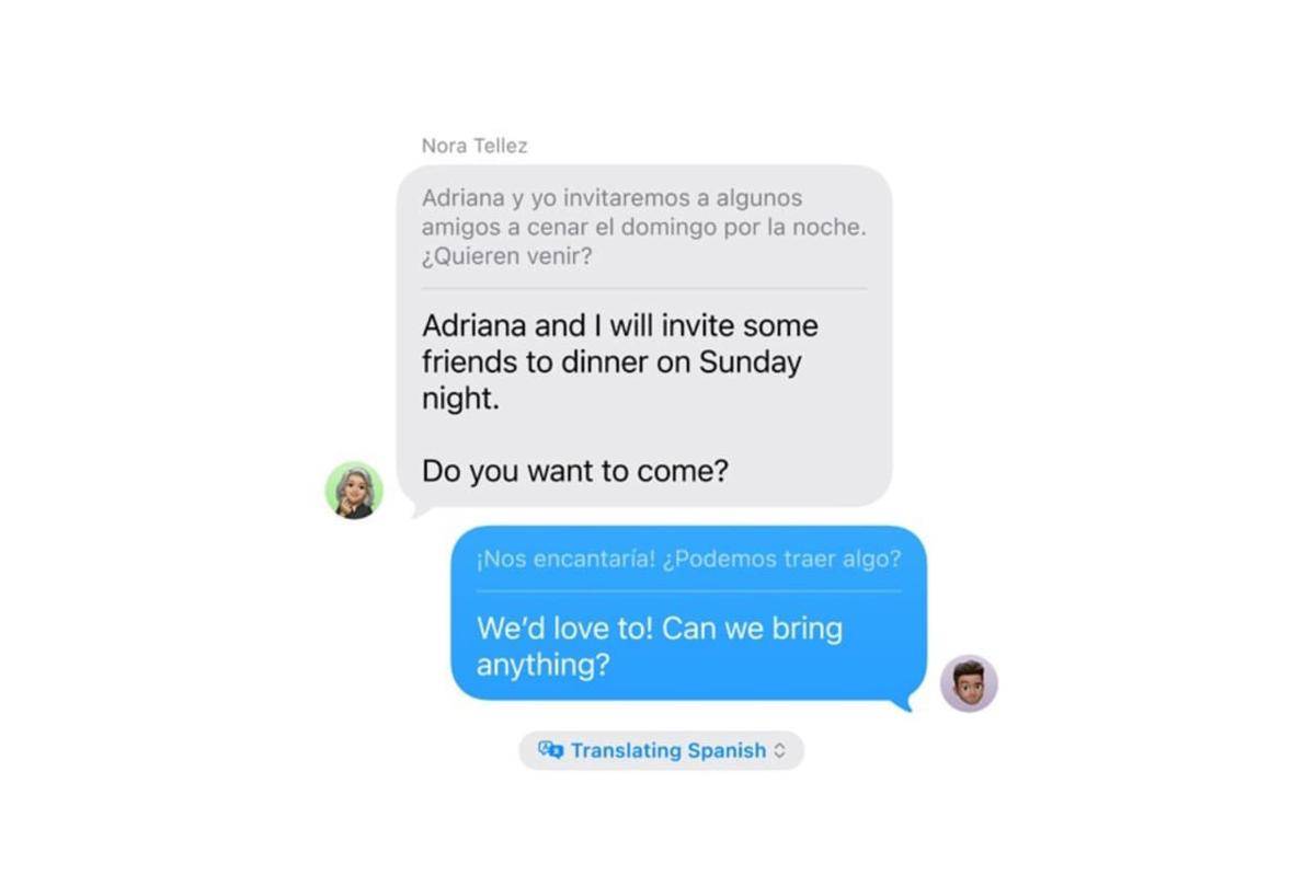 Penerjemahan Langsung di iPhone 17