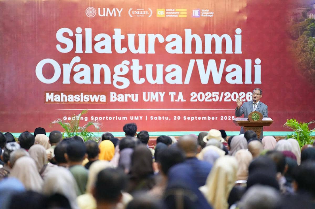 Silaturahmi Orangtua/Wali Mahasiswa Baru Universitas Muhammadiyah Yogyakarta (UMY) 