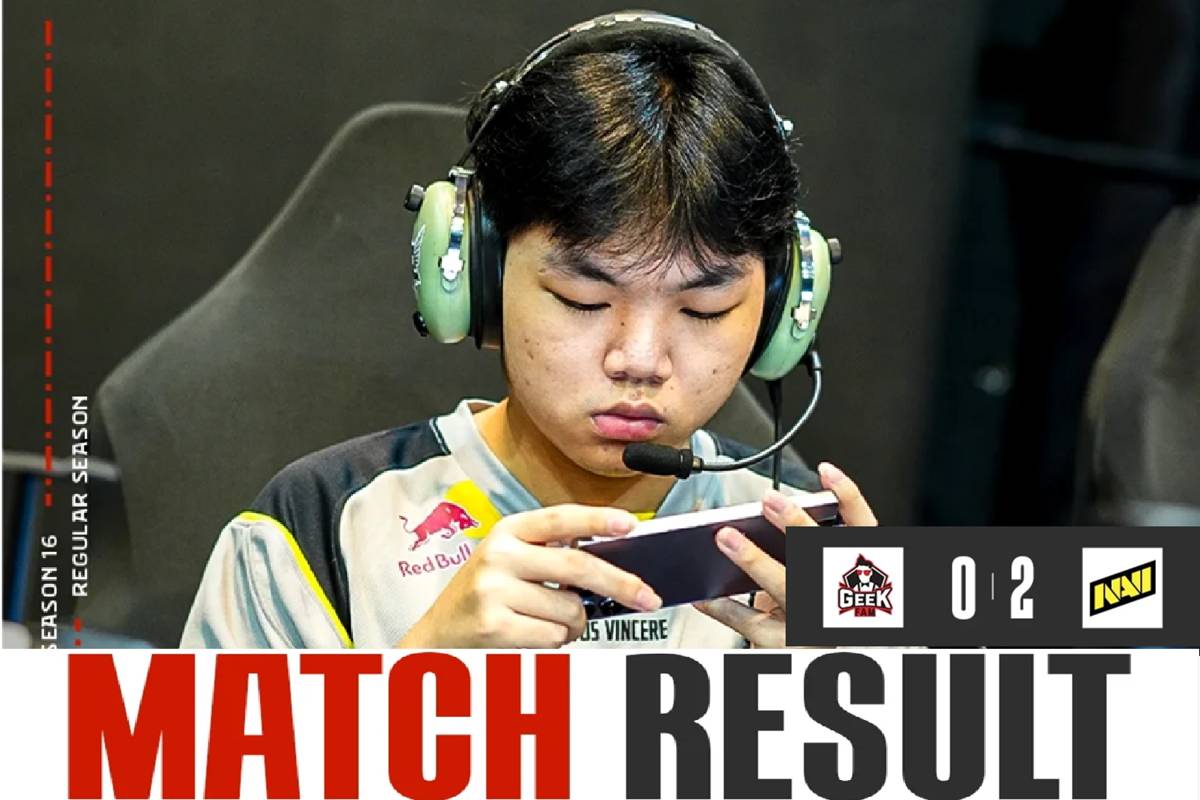 NAVI kalahkan geek 2-0