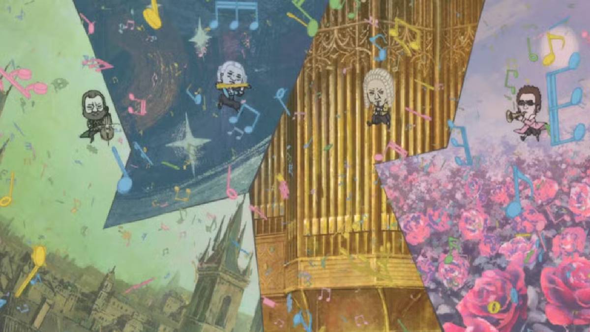 adegan melawan Ghost Musician menghadirkan desain audio yang ciamik