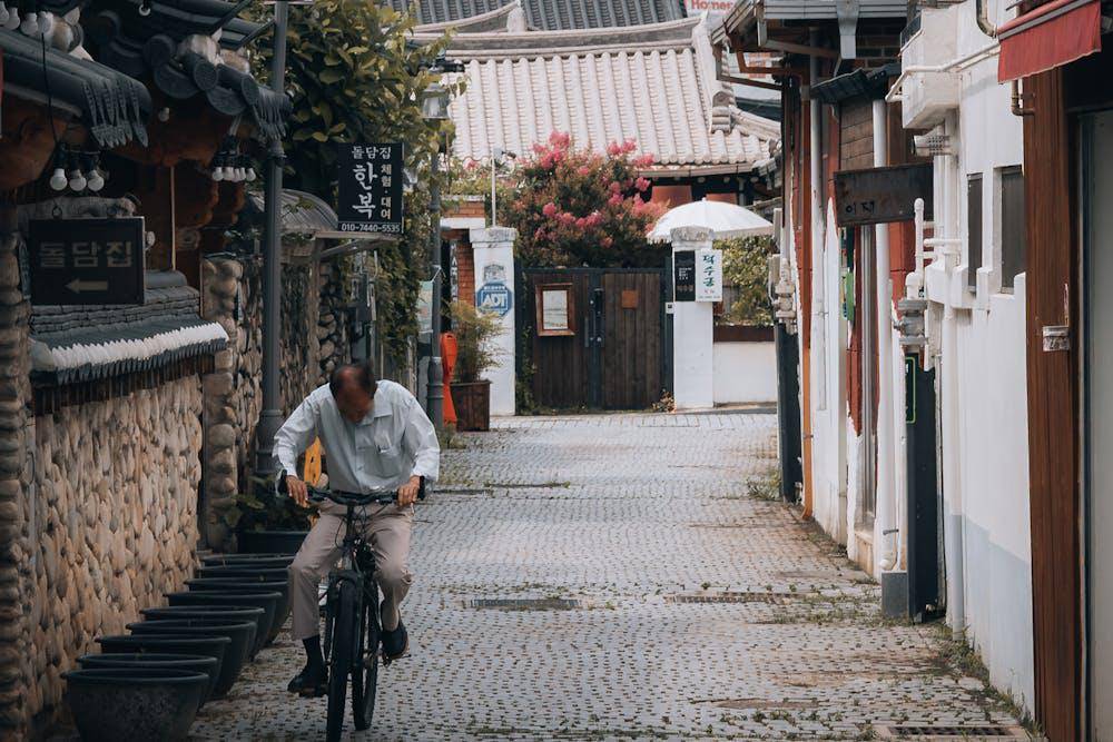 ilustrasi kota Jeonju Korea Selatan (pexels.com/Jakob Jin)