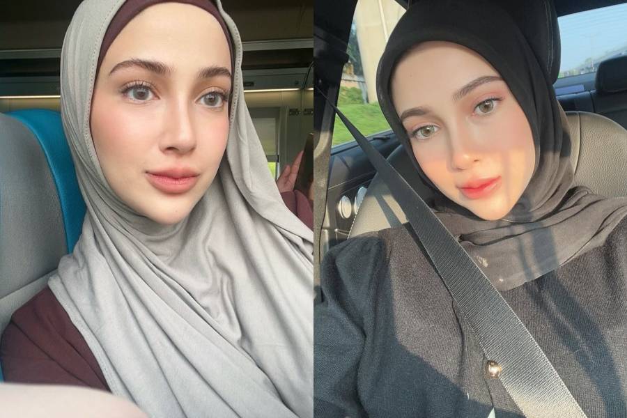 makeup natural ala Miskah Shafa (instagram.com/miskashf)