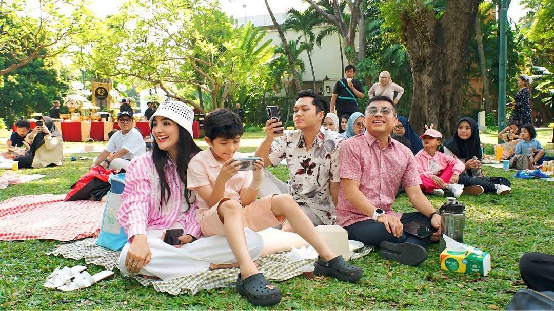 potret acara launching lagu Arsy Hermansyah