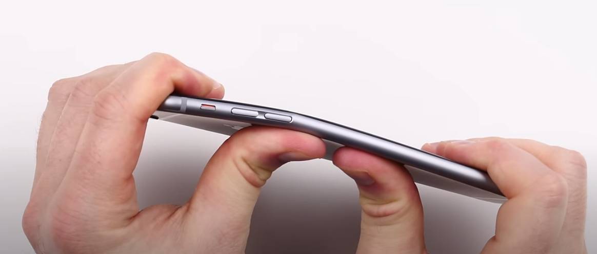 uji ketahanan pada iPhone 6 
