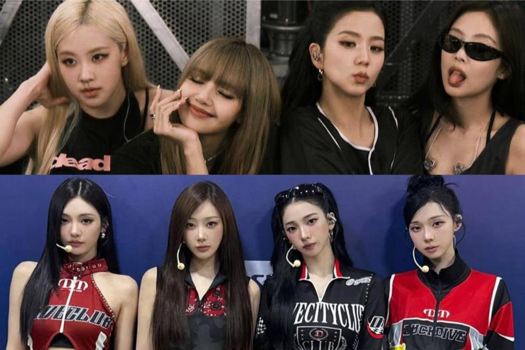 BLACKPINK dan aespa (instagram.com/sooyaaa__ | instagram.com/aespa_official)