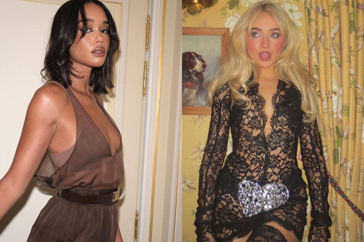 Potret Laura Harrier dan Sabrina Carpenter (instagram.com/lauraharrier | instagram.com/sabrinacarpenter)