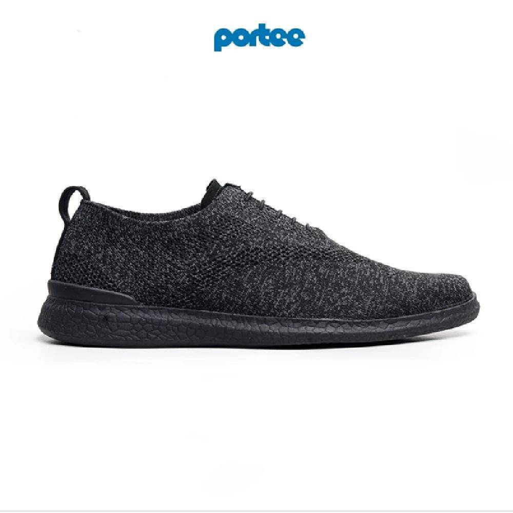 Portee Goods Oxford Knit Oreo All Black (shopee.co.id/Portee Goods Official Shop)