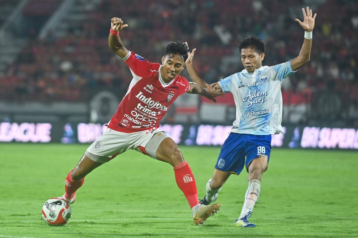 PSIM Yogyakarta mengalahkan tuan rumah Bali United dengan skor 3-1