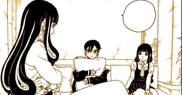 Eida mengetahui Sarada dan Sumire tak terpengaruh efek pemikatnya - Boruto TBV