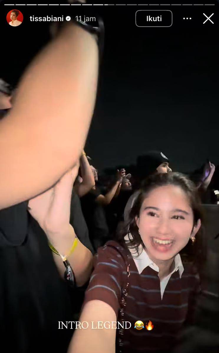 sederet artis nonton konser Muse di Jakarta 2025