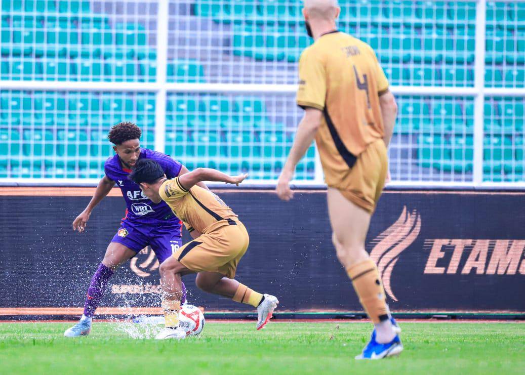 Pemain Persik Kediri saat menghadapi Bhayangkara Presisi Indonesia FC. IDN Times/ istimewa