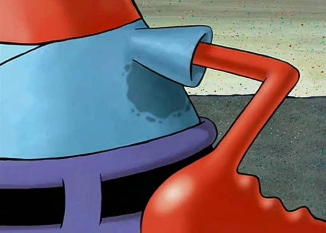 meme SpongeBob tentang berkeringat