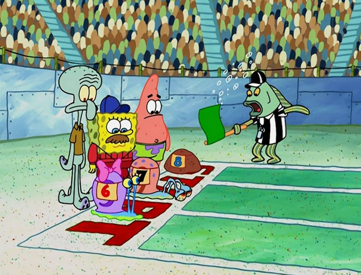 Bikini Bottom Snail Race