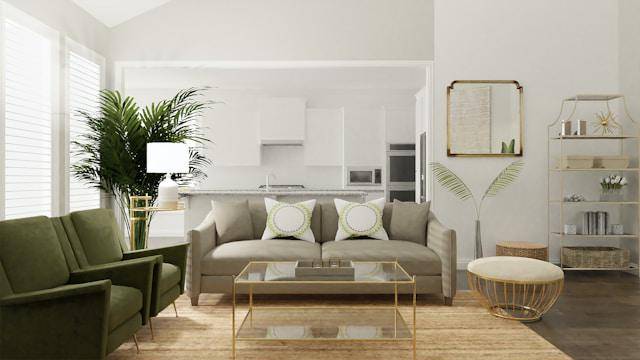 Ilustrasi desain interior