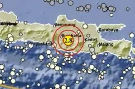 Pusat gempa berasa di barat daya Magetan dengan kedalam 10 KM. IDN Times/Istimewa.