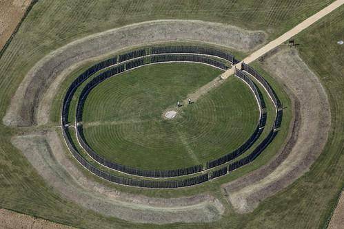 Ilustrasi goseck circle di Jerman 