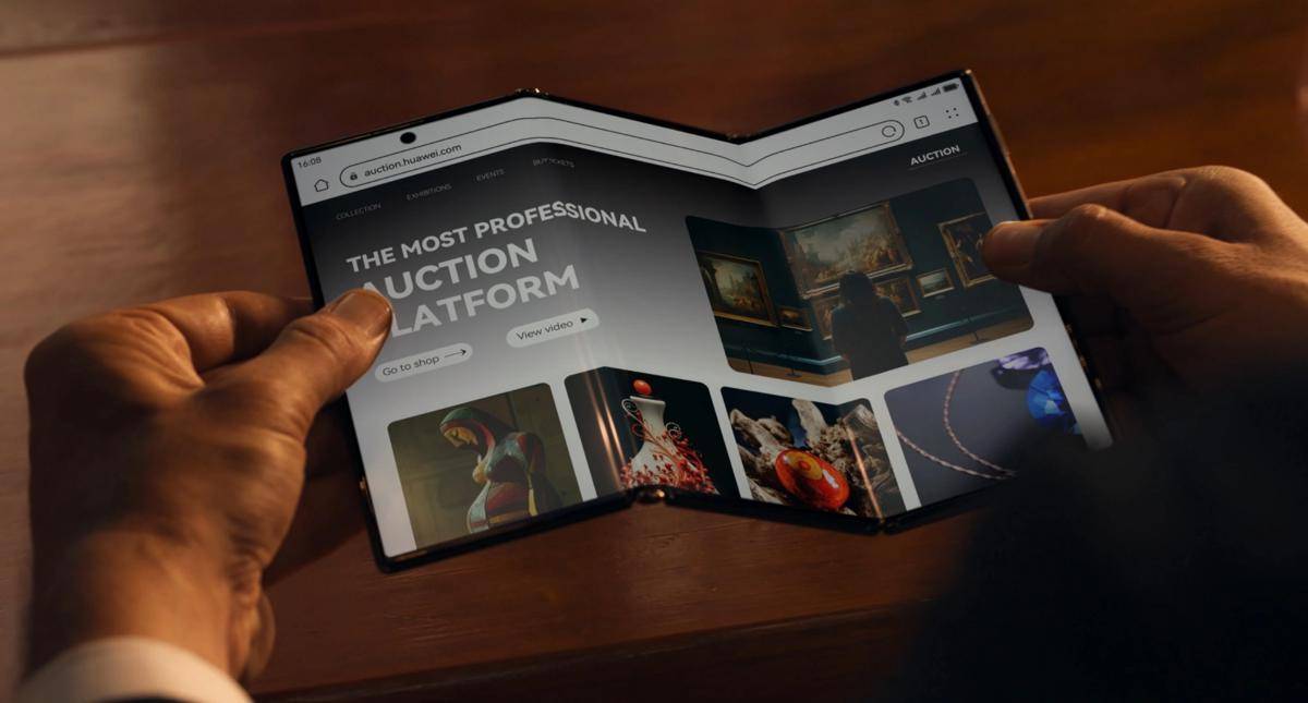 potret HUAWEI Mate XT Ultimate 5G 