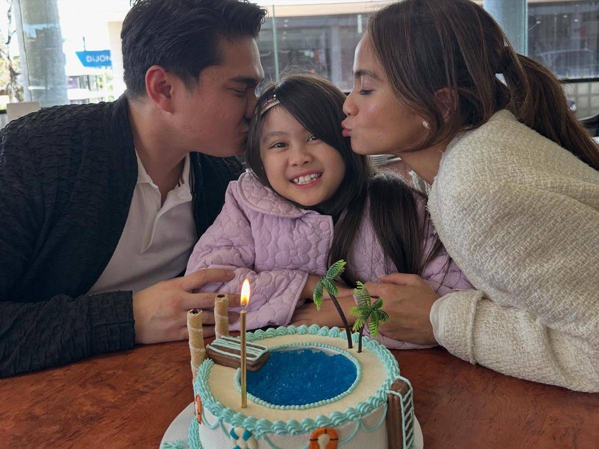 Acha dan Vicky rayakan ulang tahun anak