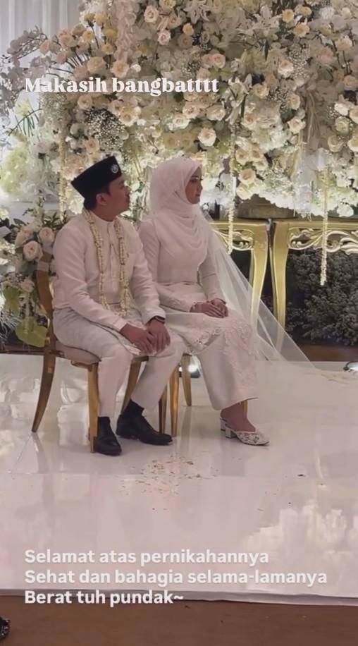 Pernikahan Komika Ate dan Allysa (Instagram.com/fatihandhika)