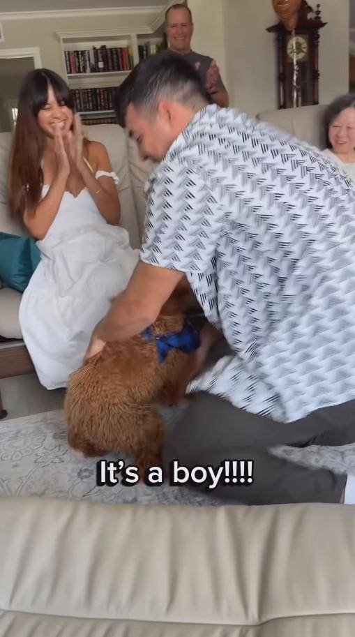 Gender Reveal Kehamilan Aurelie Moeremans