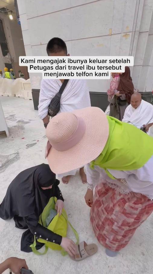 Celine Evangelista Bantu Jamaah Algeria Terpisah saat Umrah