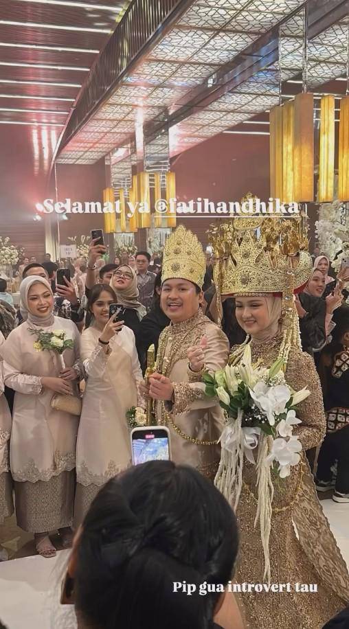 Pernikahan Komika Ate dan Allysa