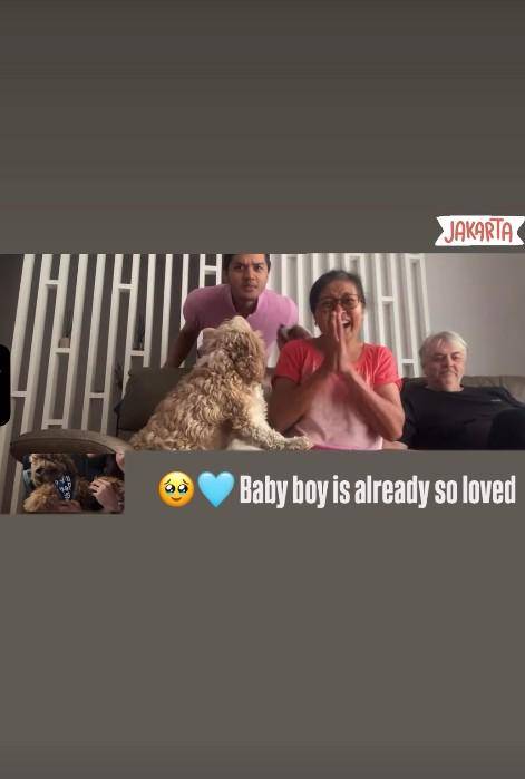 Gender Reveal Kehamilan Aurelie Moeremans