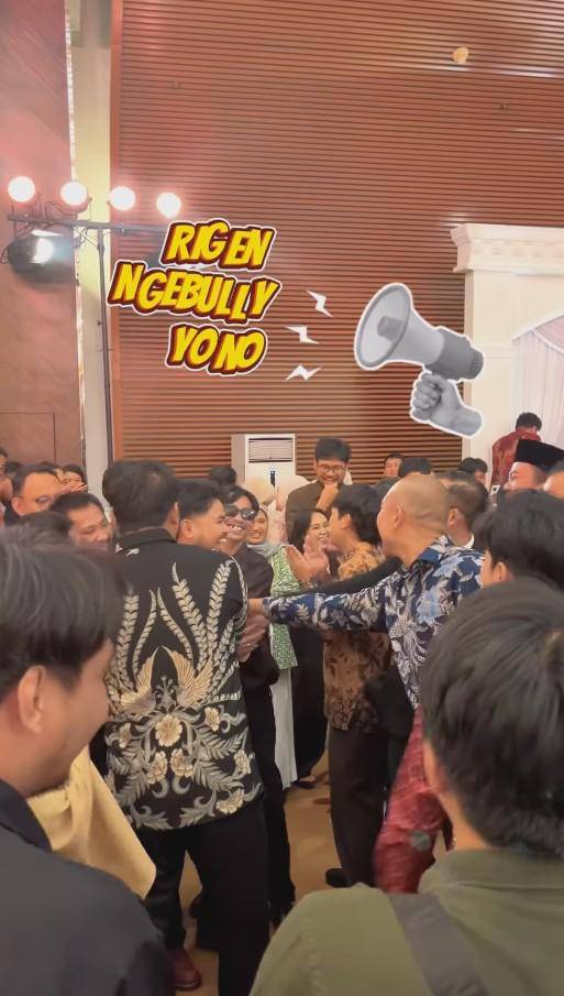 Potret Artis di Pernikahan Ate dan Allysa