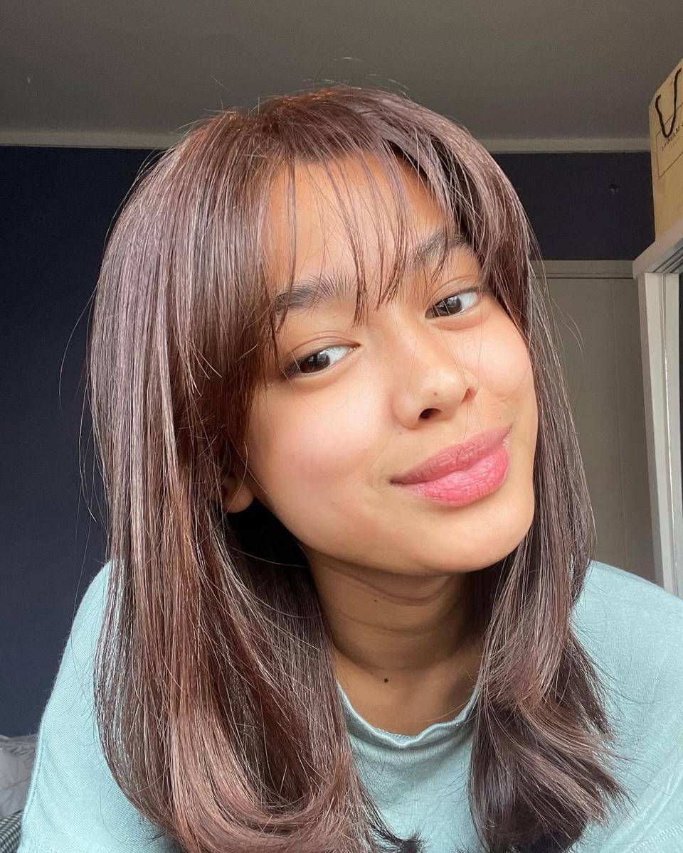 inspirasi gaya rambut untuk remaja ala Aqeela Calista (instagram.com/aqeelacalista)