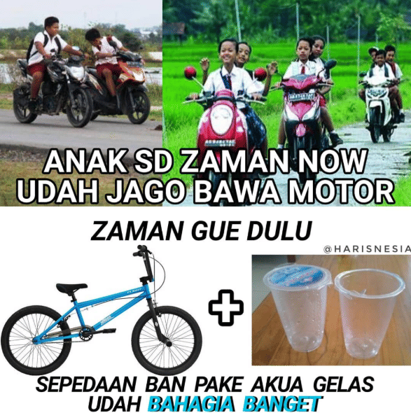 meme sepeda