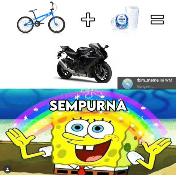 meme sepeda