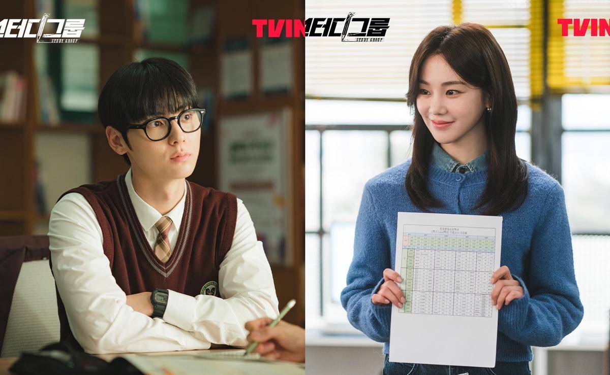 Hwang Min Hyun dan Han Ji Eun di drama Study Group