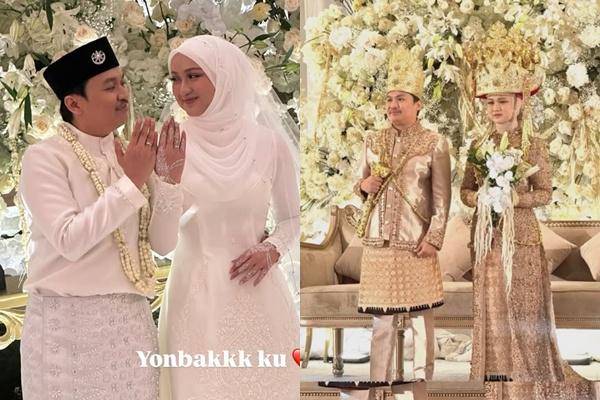 Pernikahan Komika Ate dan Allysa