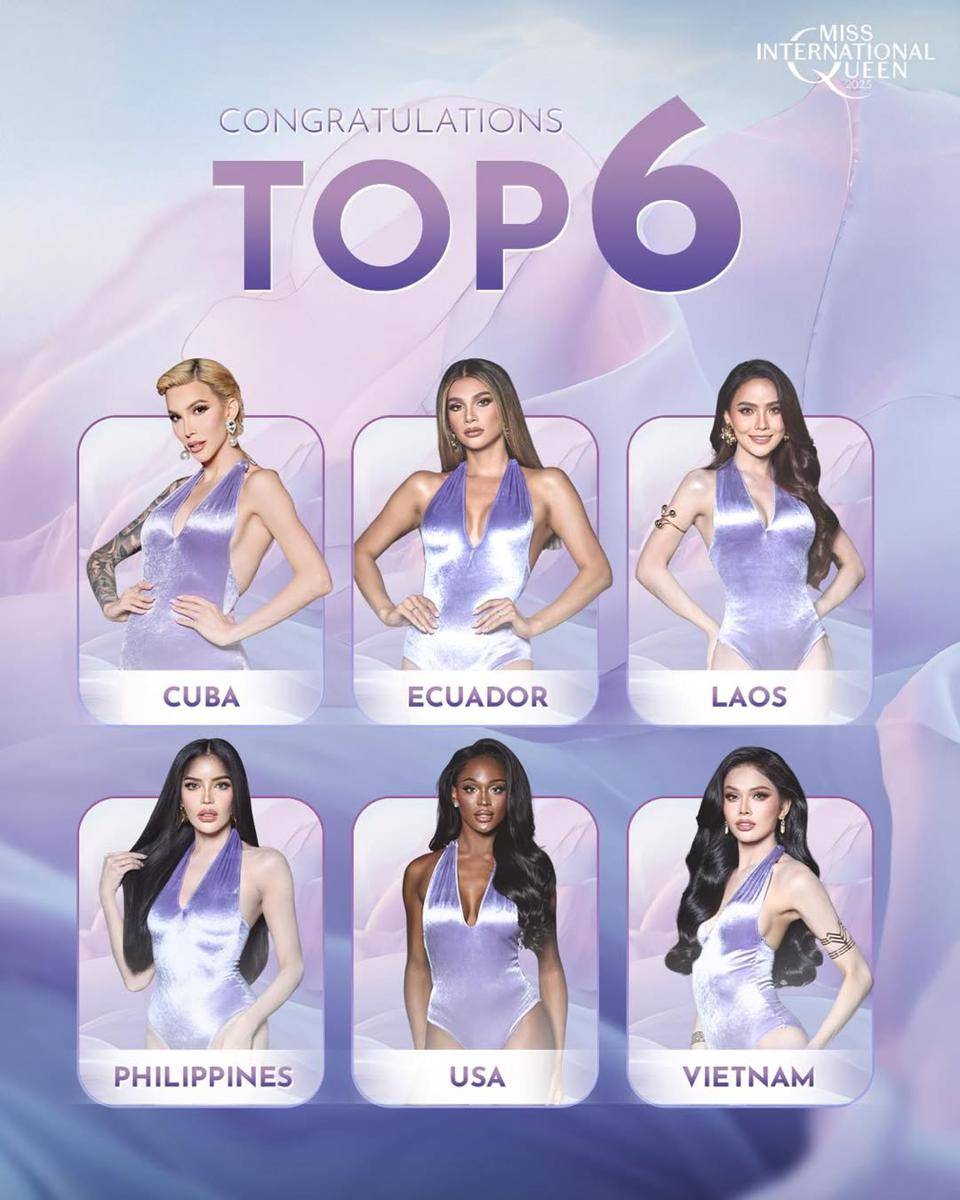 Hasil Lengkap Miss International Queen 2025 (Instagram.com/missinternationalqueen)