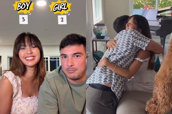 Gender Reveal Kehamilan Aurelie Moeremans