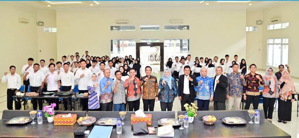 Pemkab Lampung Selatan dan Dinas Tenaga Kerja dan Transmigrasi (Disnakertrans) Gelar Program Pelatihan Keterampilan Kerja (Dok.Pemkab Lampung Selatan)