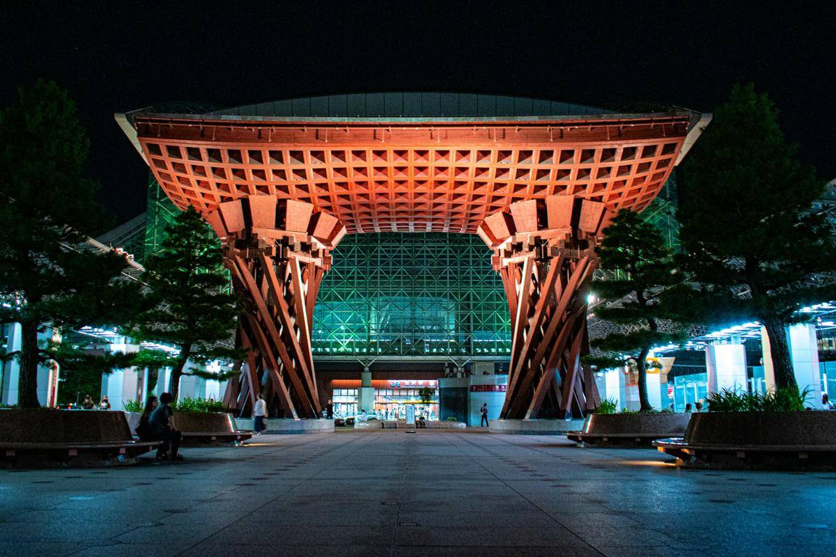 potret Stasiun Kanazawa (unsplash.com/ 一颯 山地)