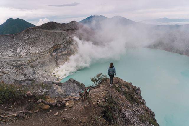 ilustrasi traveling ke Banyuwangi 