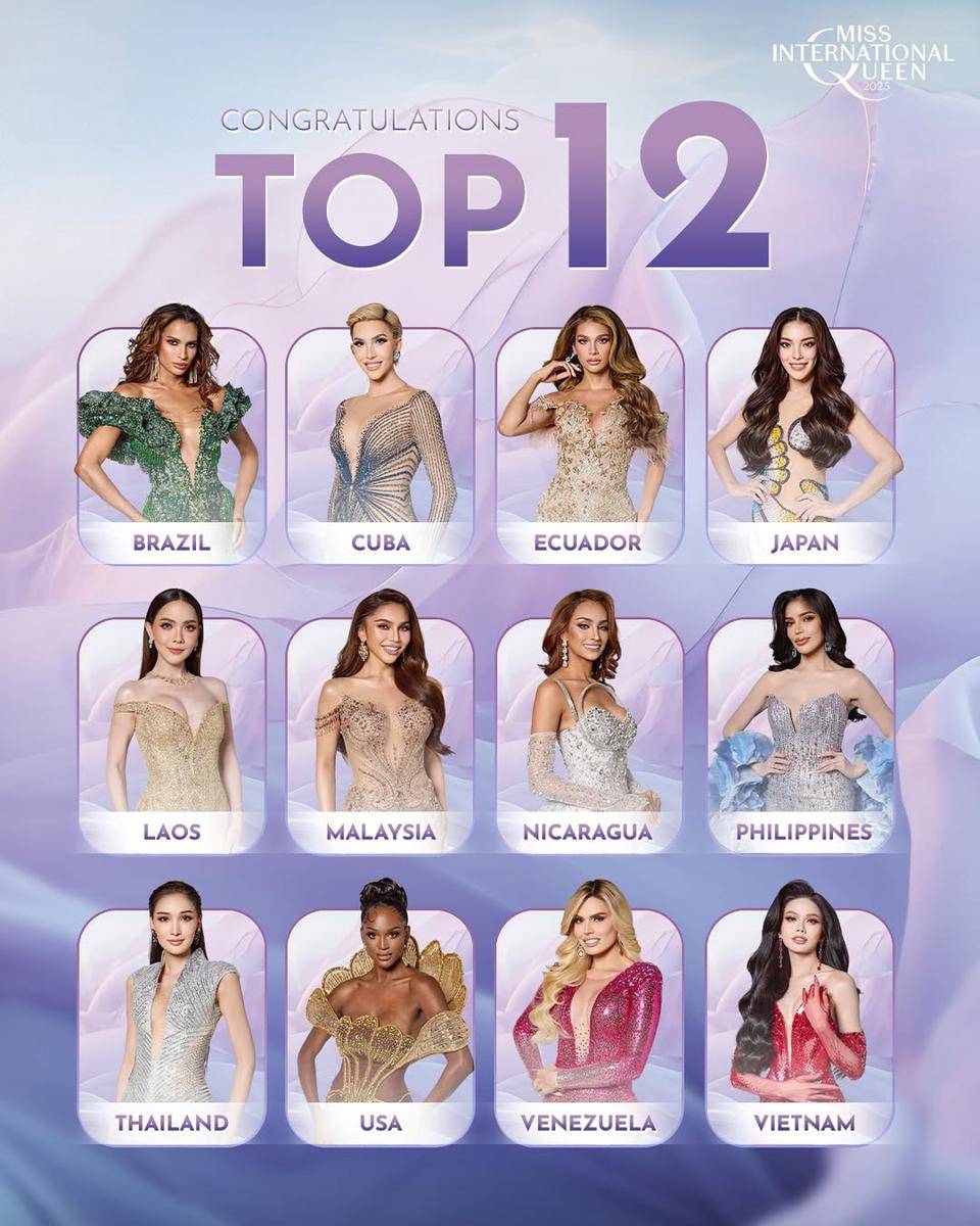Hasil Lengkap Miss International Queen 2025 (Instagram.com/missinternationalqueen)