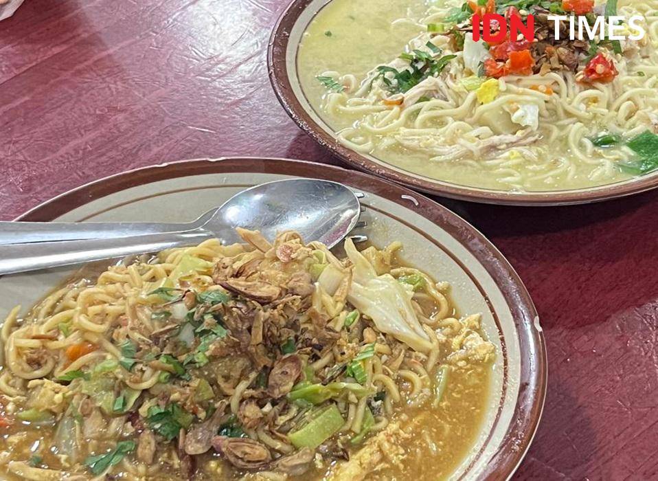 Potret bakmi godog dan nyemek 