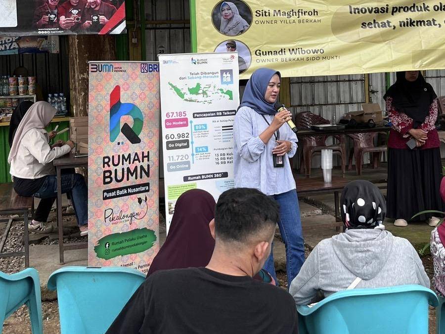 bri, bri pekalongan, rumah bumn, umkm