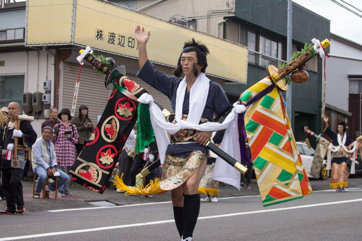 Potret acara Shimada Obi Festival 2025 di Shizuoka, Jepang