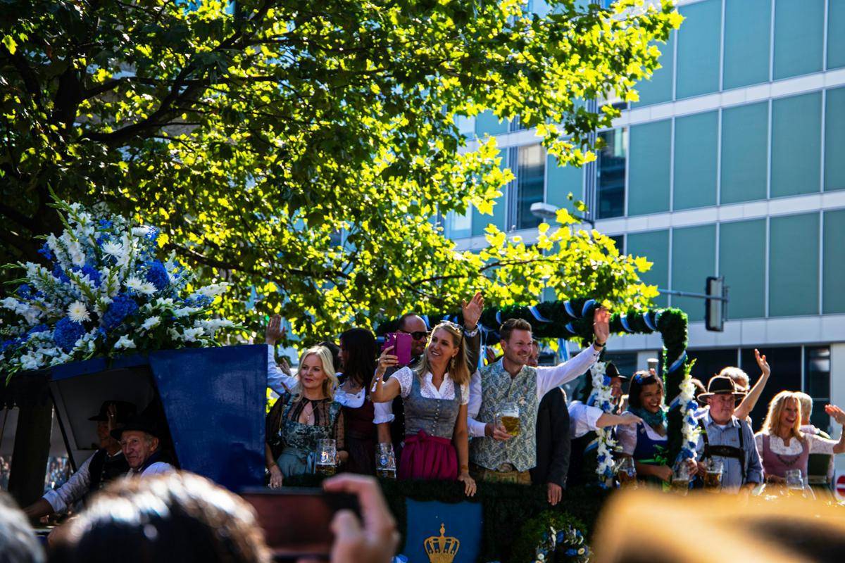 Potret perayaan Oktoberfest di Munich, Jerman