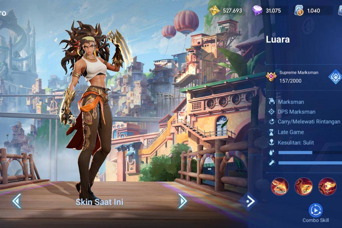 potret Luara hero marksman HOK 