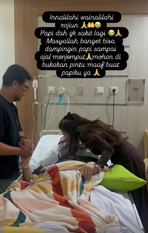 Kenangan Liza Natalia dan Ayah (Instagram.com/lizanataliaofficial)