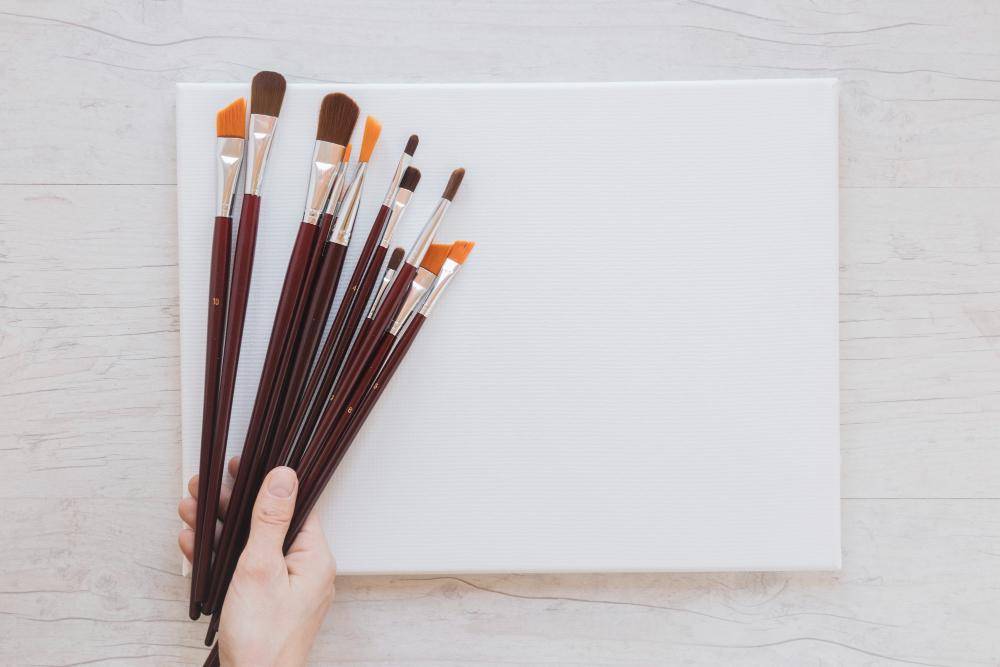ilustrasi kuas lukis