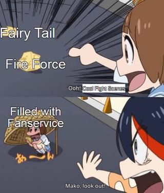 meme anime tentang fan service (reddit.com/user/Drager__34)